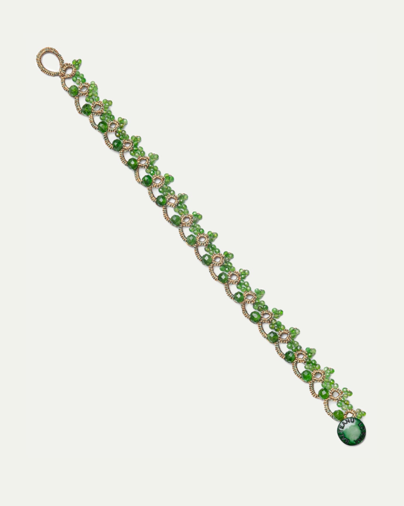 REGATA CHROME DIOPSIDE BRACELET - LORINA BALTEANU