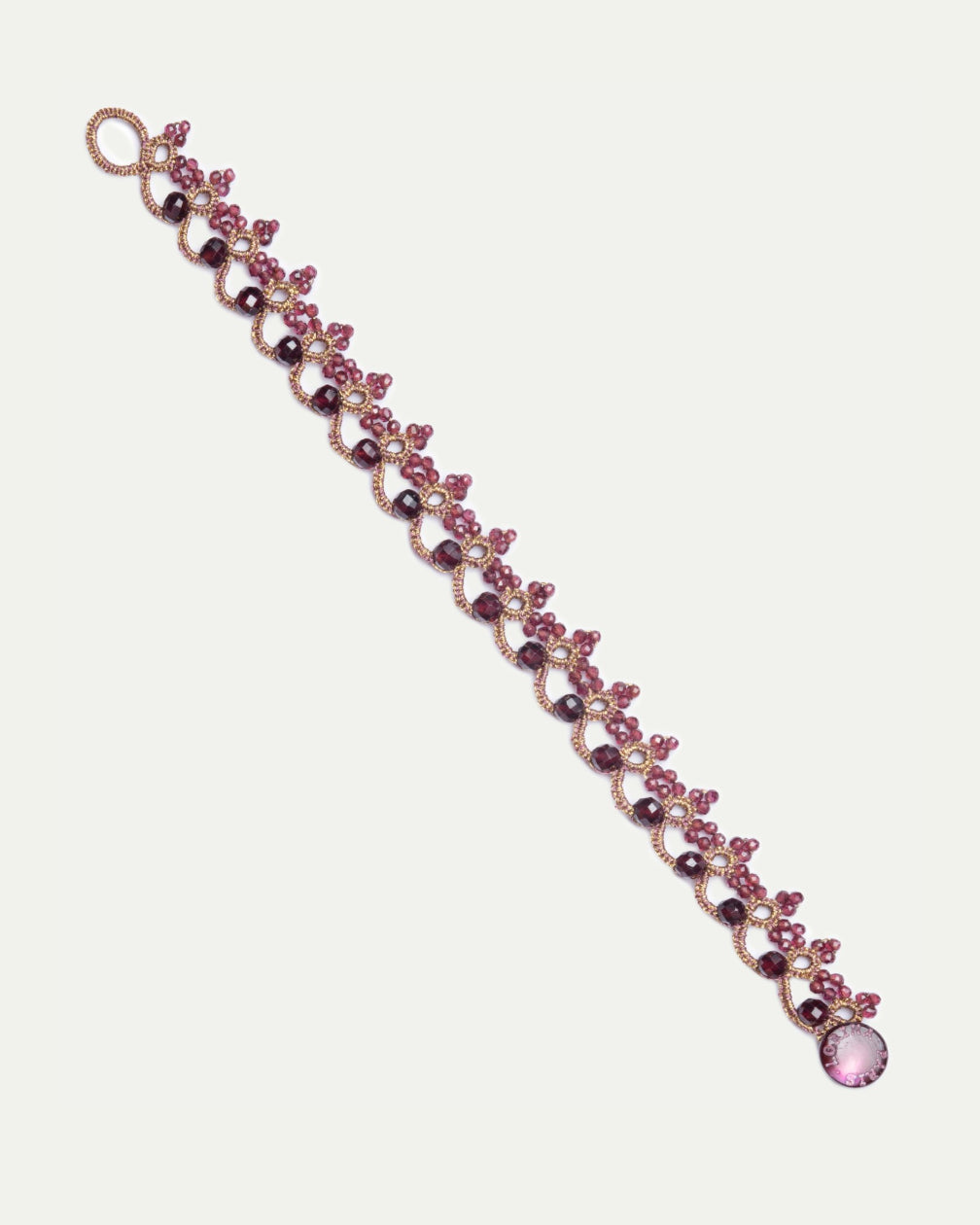 REGATA GARNET BRACELET - LORINA BALTEANU