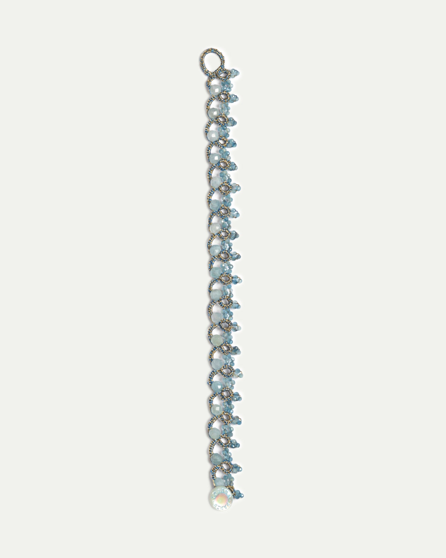 REGATA AQUAMARINE BRACELET - LORINA BALTEANU