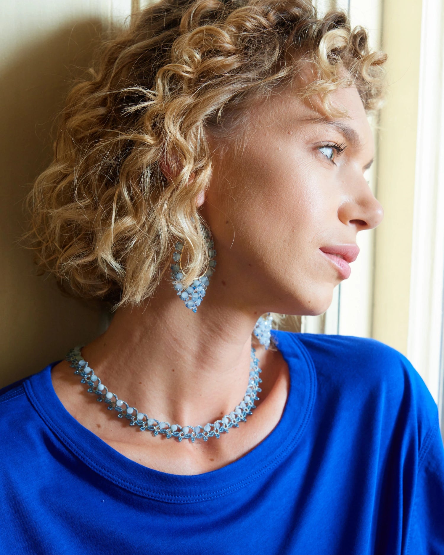 REGATA AQUAMARINE NECKLACE - LORINA BALTEANU