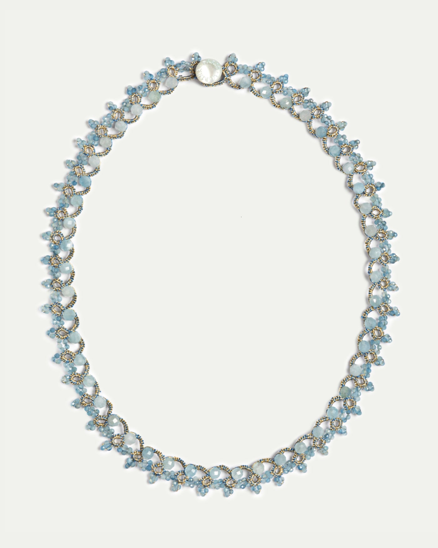 REGATA AQUAMARINE NECKLACE - LORINA BALTEANU