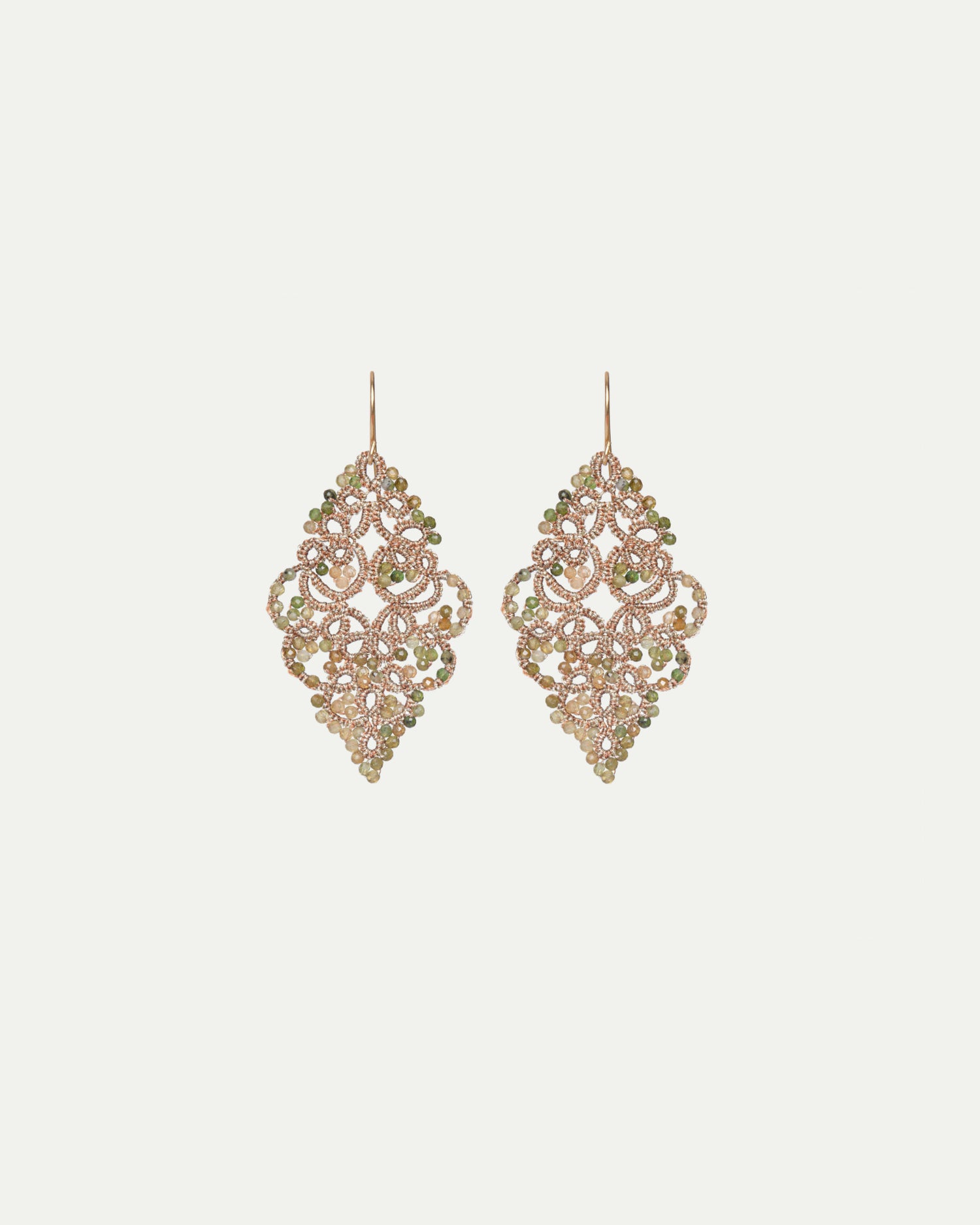 GEMMA GREEN TOURMALINE EARRINGS - LORINA BALTEANU