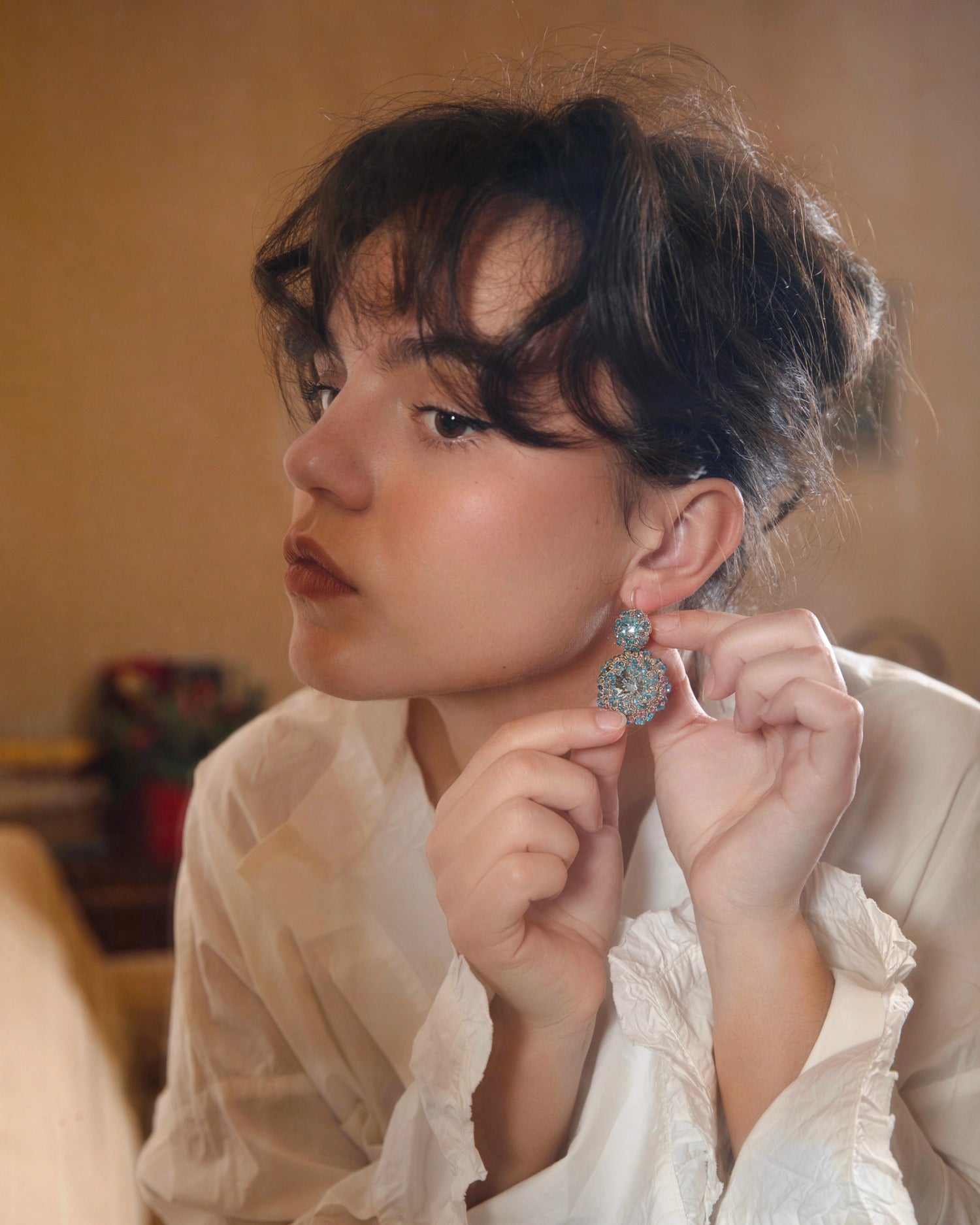 LEA APATITE EARRINGS - LORINA BALTEANU