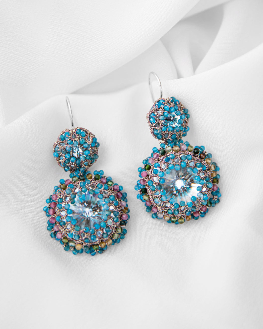 LEA APATITE EARRINGS - LORINA BALTEANU