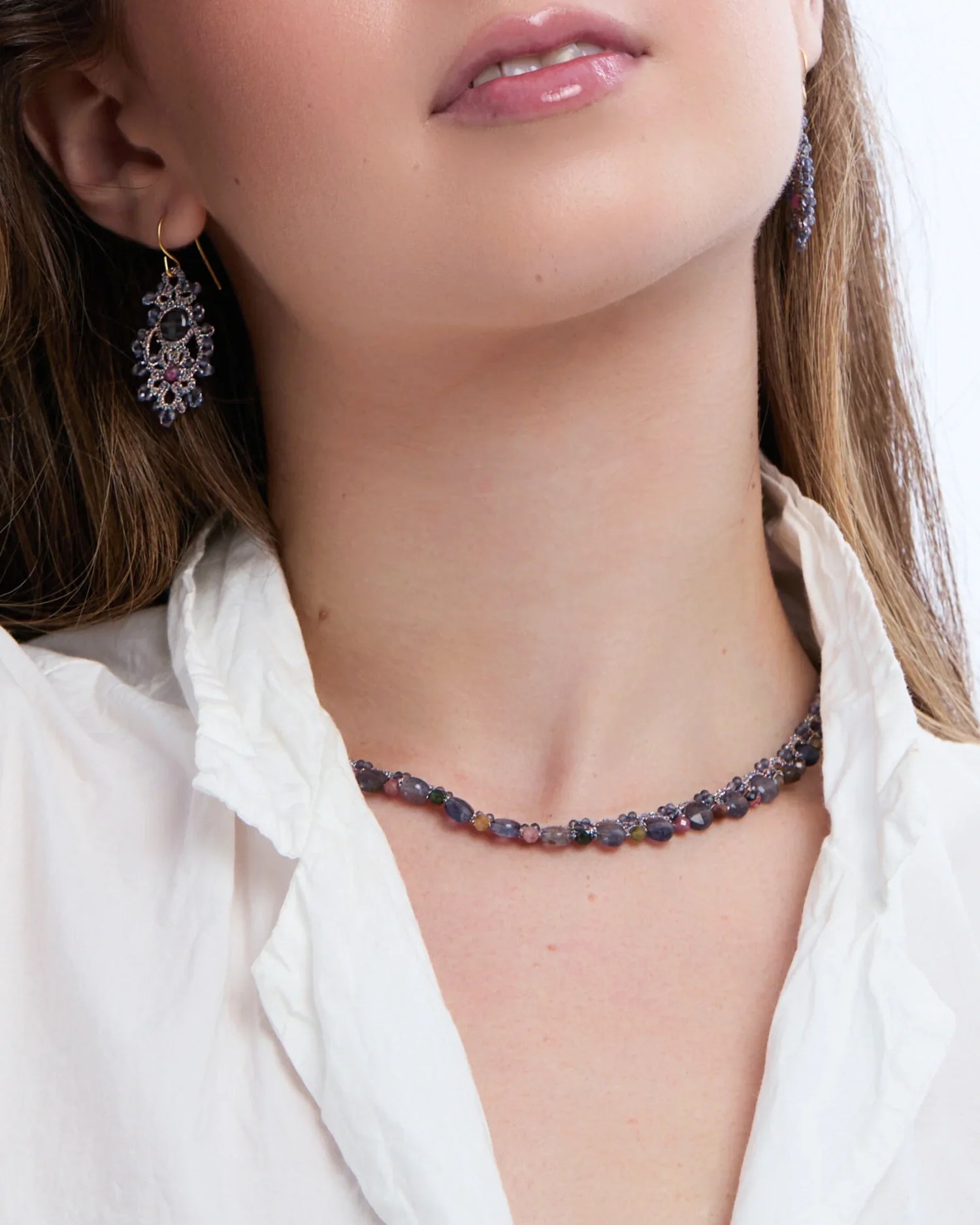 VERONICA IOLITE EARRINGS - LORINA BALTEANU
