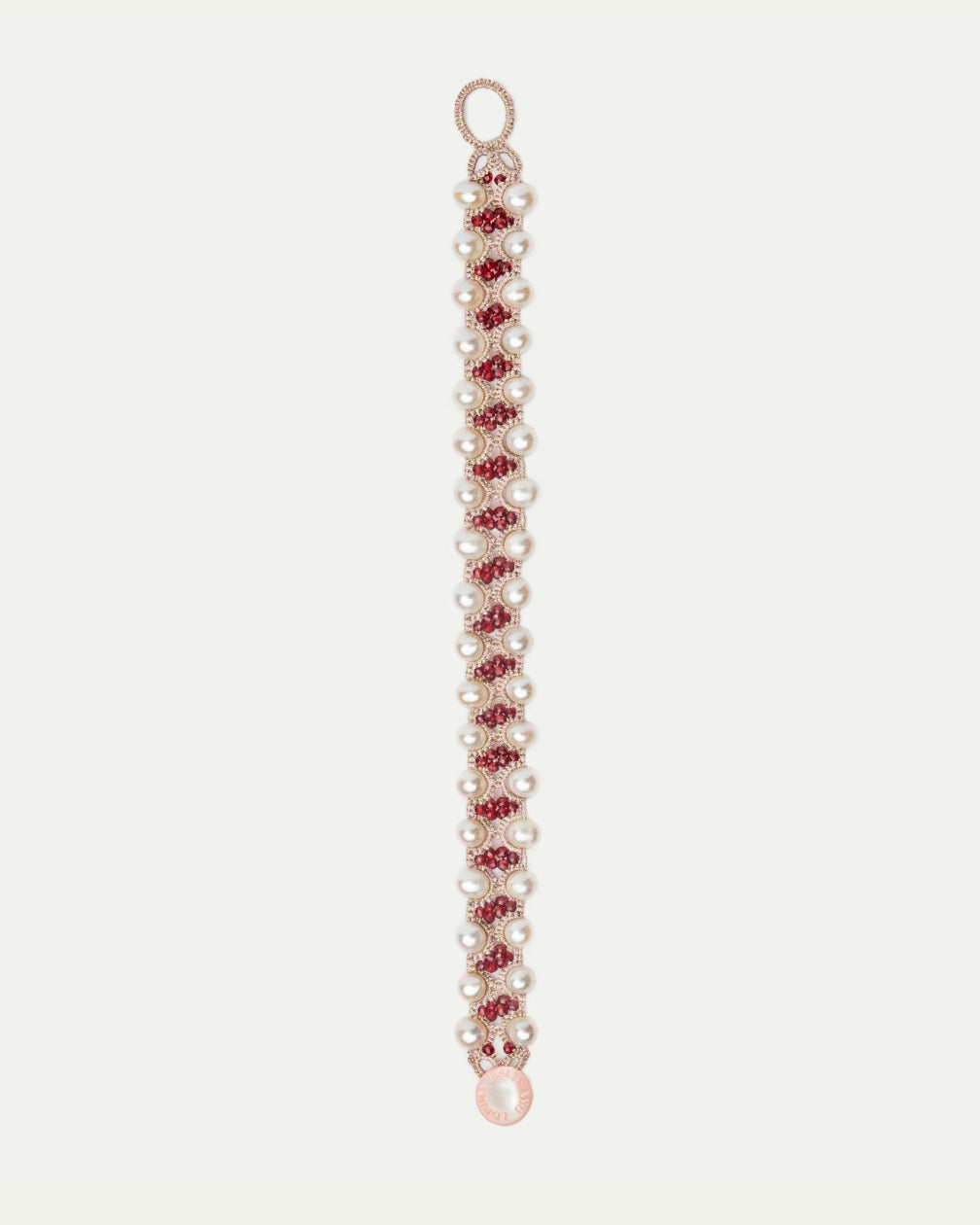 VENETA RED ZIRCON BRACELET - LORINA BALTEANU