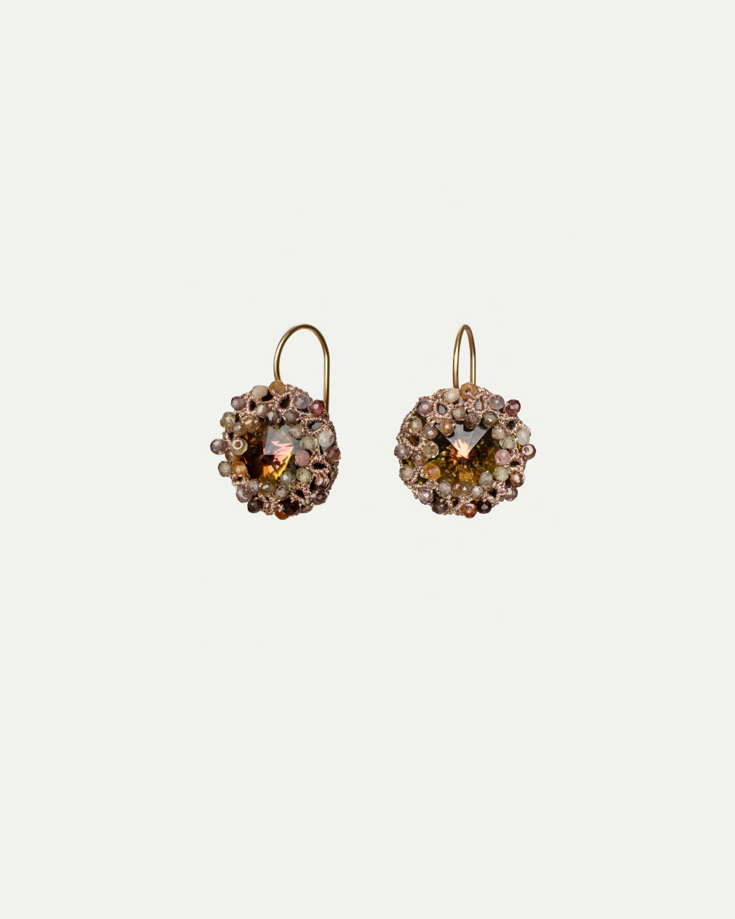 MYA MULTICOLORED SAPPHIRE EARRINGS - LORINA BALTEANU