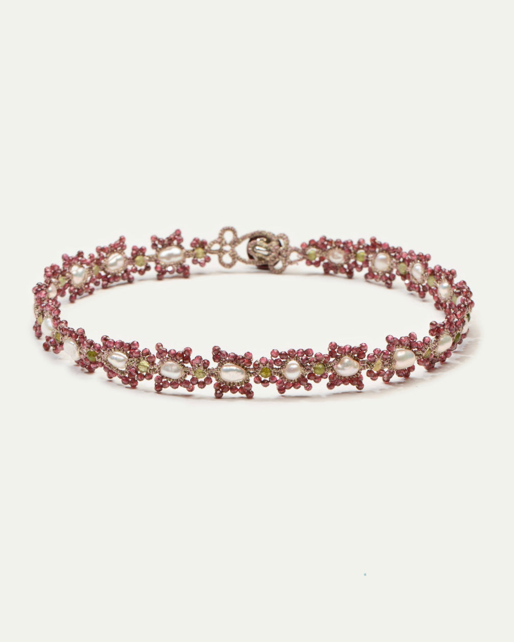 INGRID GARNET CHOKER - LORINA BALTEANU