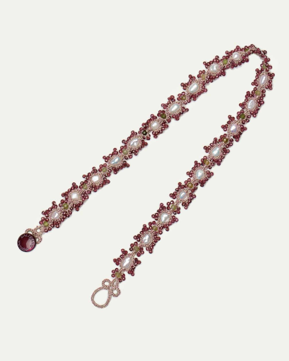 INGRID GARNET CHOKER - LORINA BALTEANU