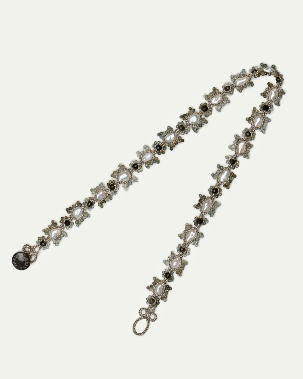 INGRID GREEN TOURMALINE CHOKER - LORINA BALTEANU