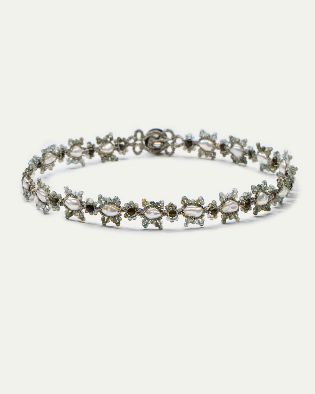 INGRID GREEN TOURMALINE CHOKER
