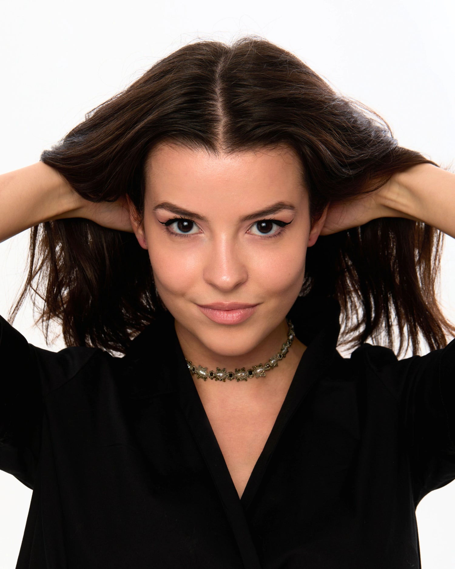 INGRID GREEN TOURMALINE CHOKER - LORINA BALTEANU