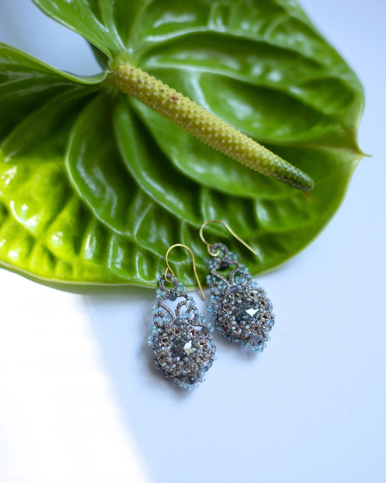 VALENTINA IOLITE EARRINGS - LORINA BALTEANU