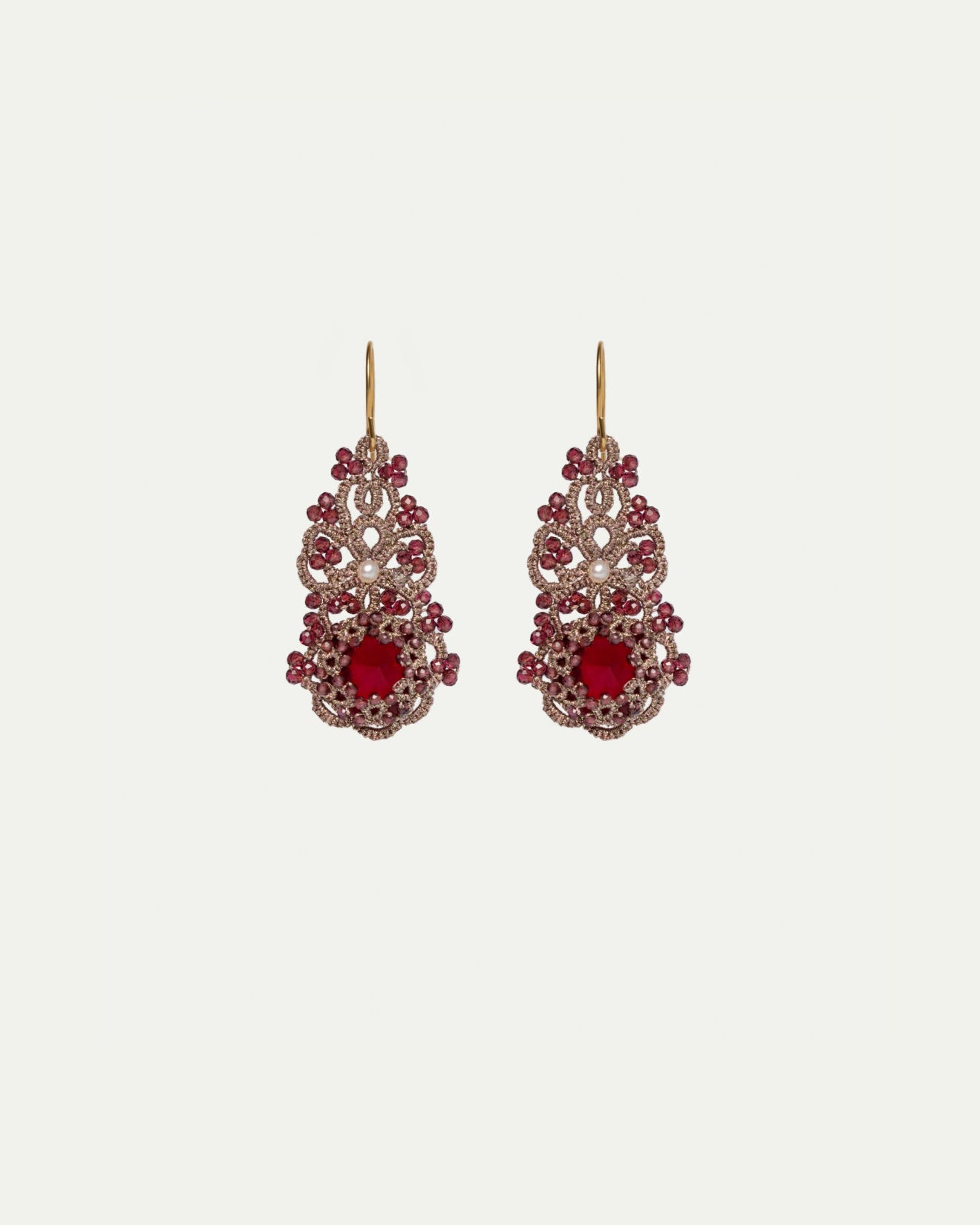 SALLY GARNET EARRINGS - LORINA BALTEANU