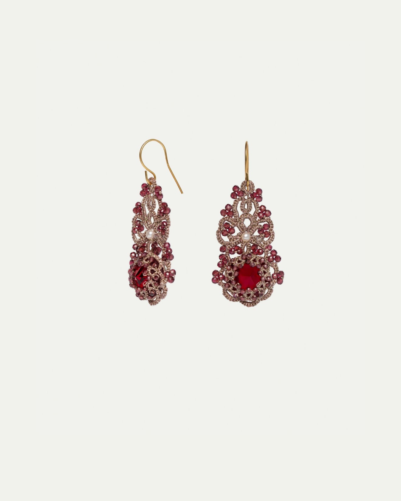 SALLY GARNET EARRINGS - LORINA BALTEANU