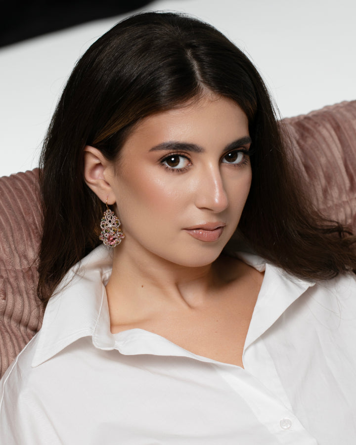 SALLY TOURMALINE EARRINGS - LORINA BALTEANU