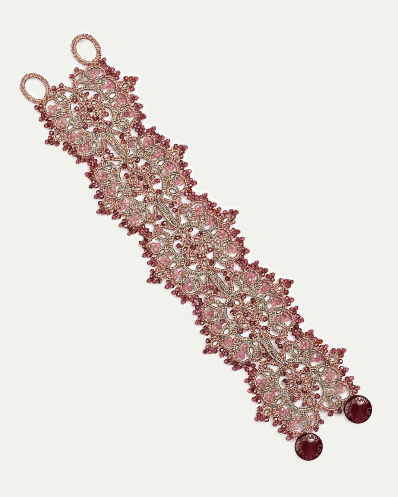 MARBELLA GARNET BRACELET - LORINA BALTEANU