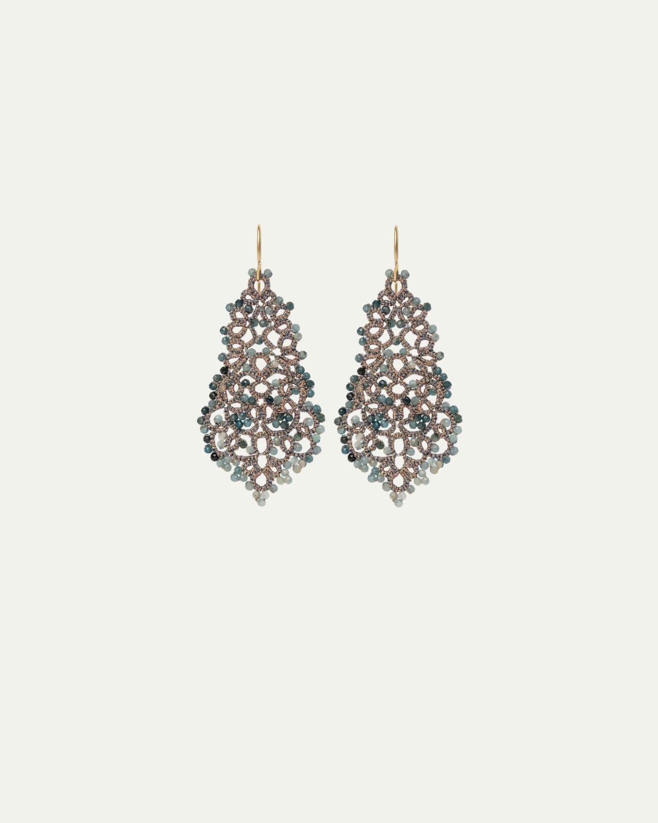MARBELLA BLUE TOURMALINE EARRINGS - LORINA BALTEANU