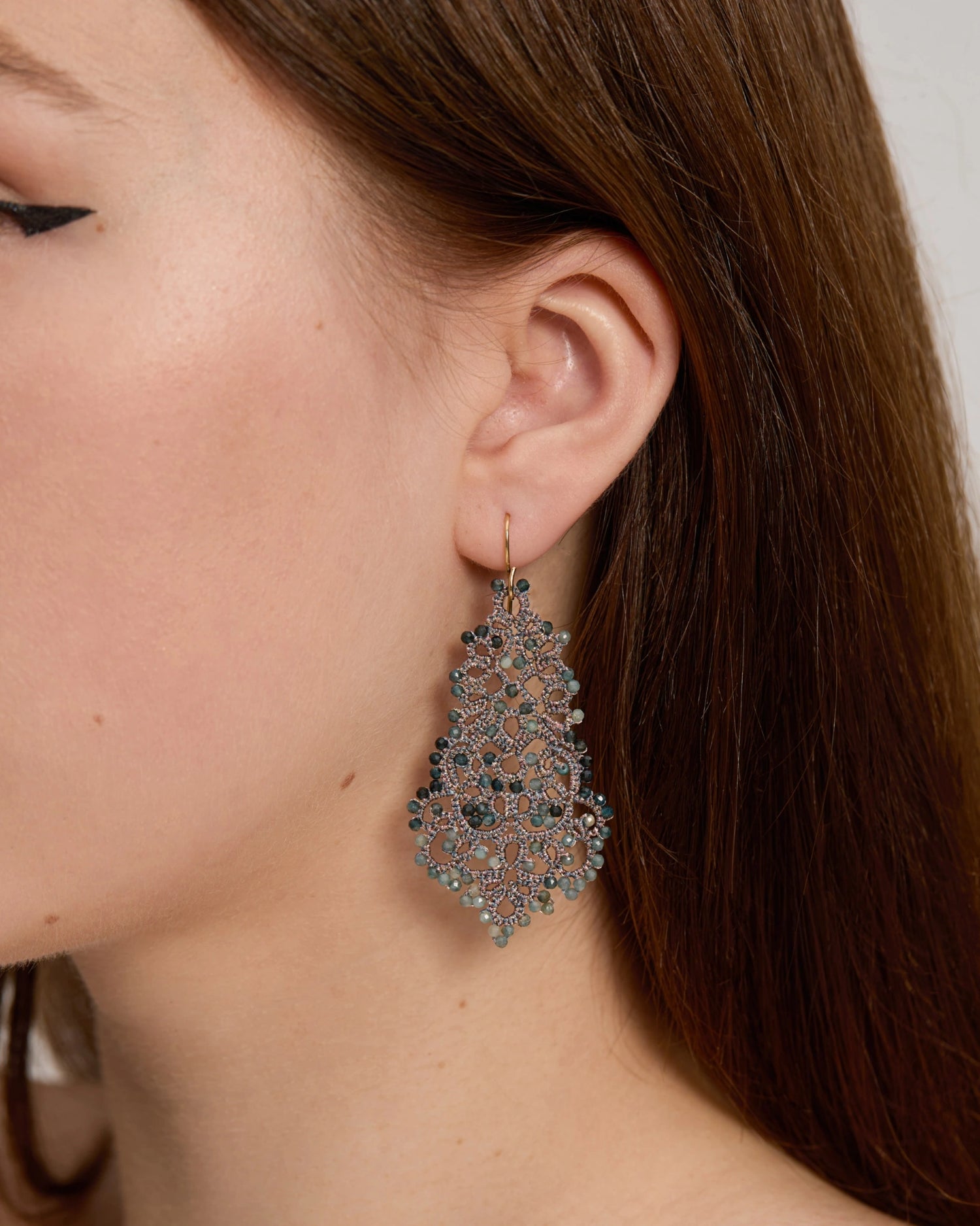 MARBELLA BLUE TOURMALINE EARRINGS - LORINA BALTEANU