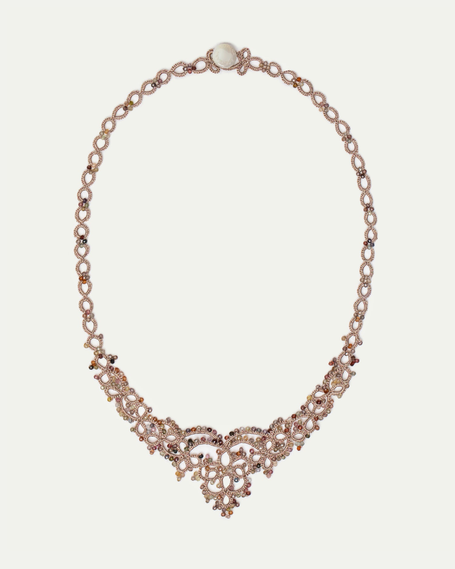 MOLLY MULTICOLORED SAPPHIRE NECKLACE - LORINA BALTEANU