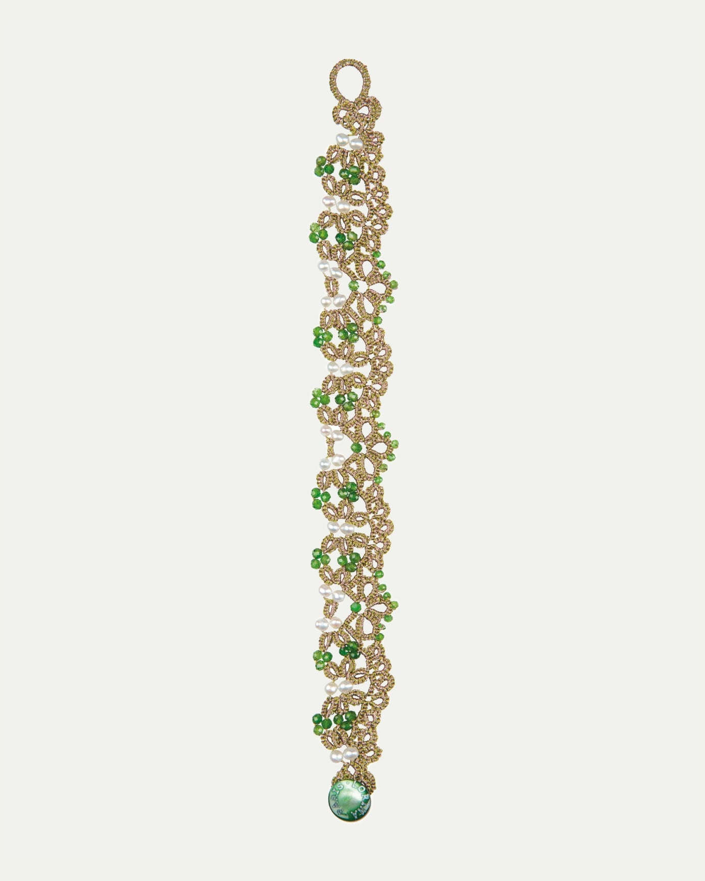 LICA CHROME DIOPSIDE BRACELET - LORINA BALTEANU