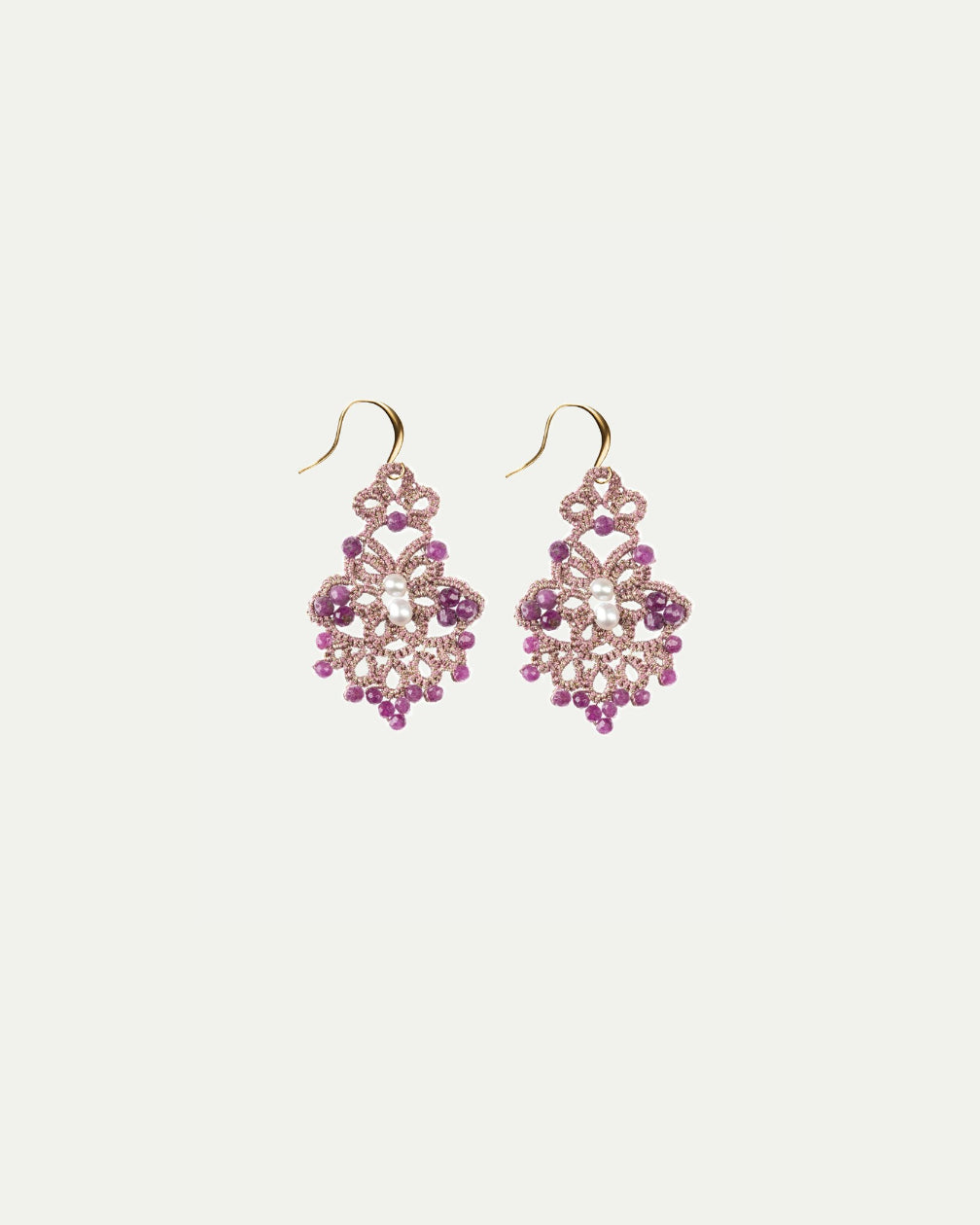 LICA RUBY EARRINGS - LORINA BALTEANU