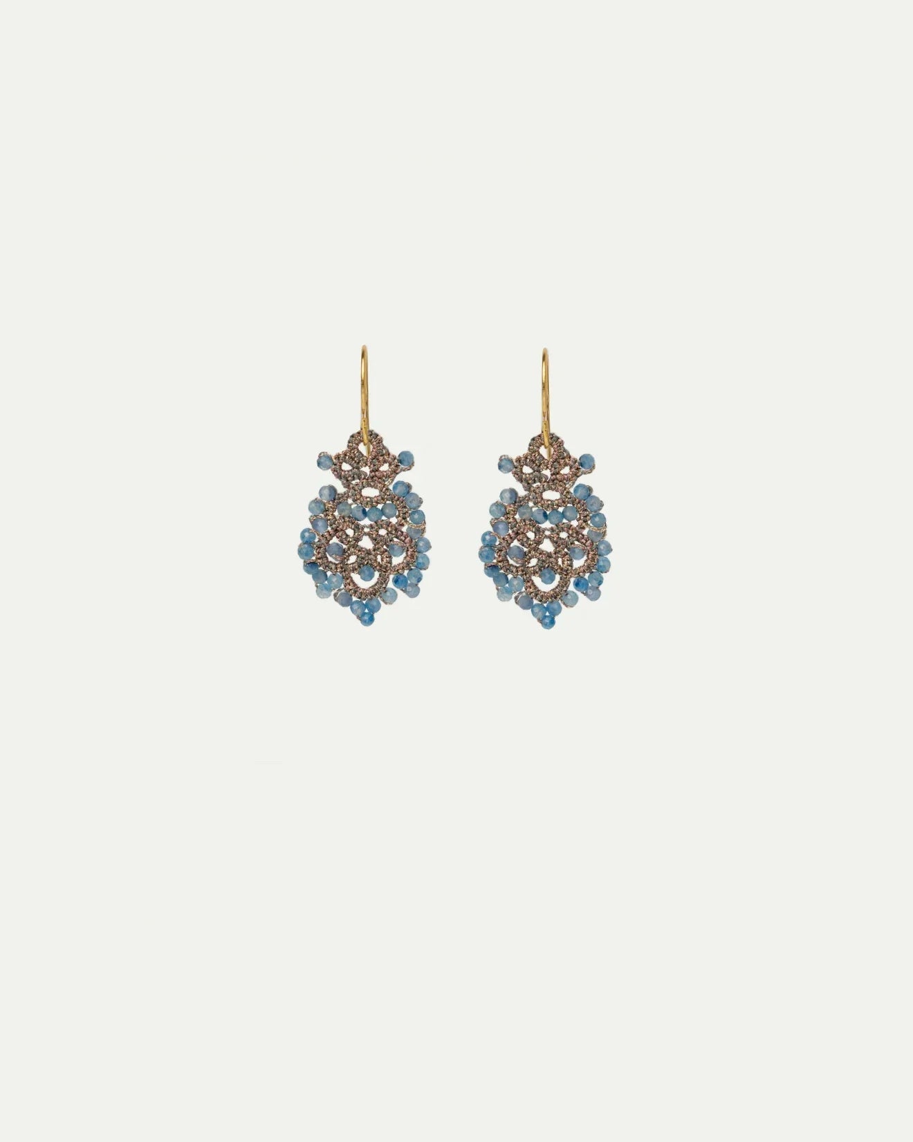 DONNA KYANITE EARRINGS - LORINA BALTEANU