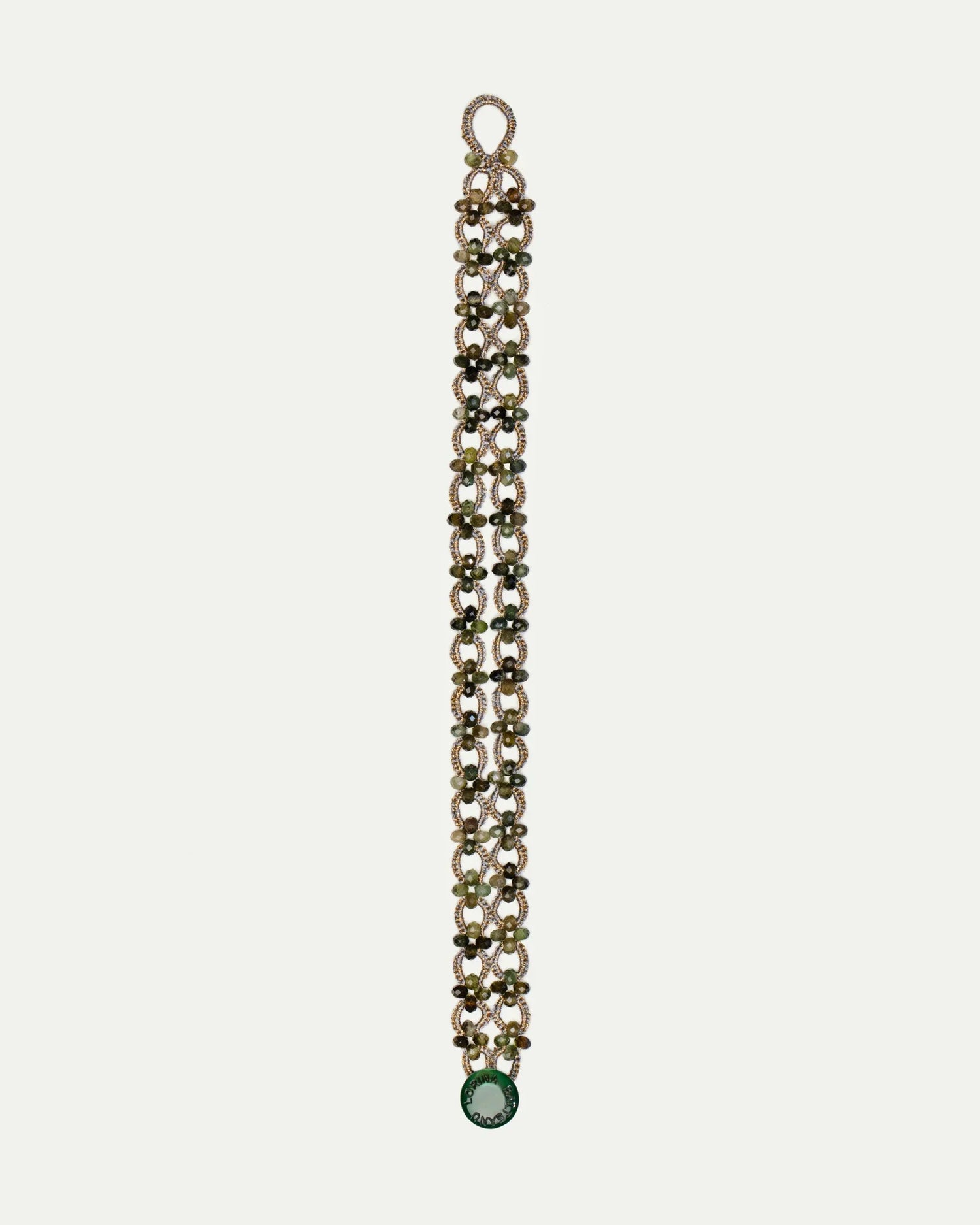 HAGA GREEN TOURMALINE BRACELET - LORINA BALTEANU