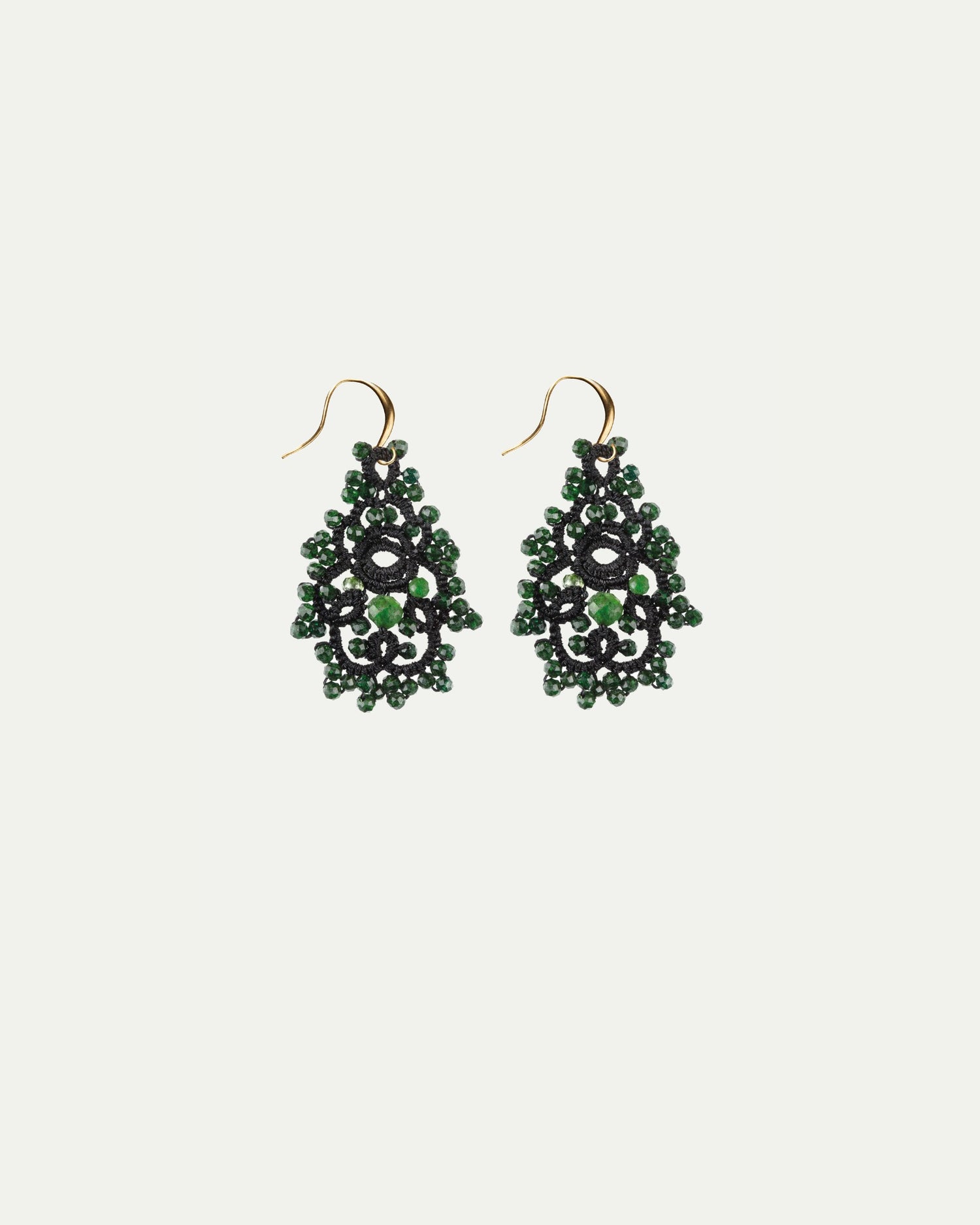TISSA GRUENFLUSS EARRINGS - LORINA BALTEANU