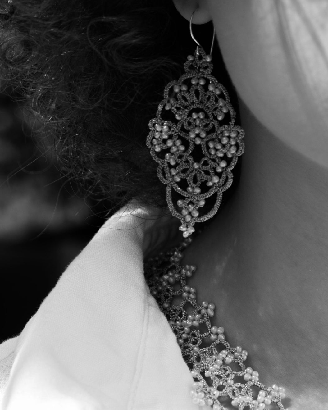 MARIA PEARL EARRINGS - LORINA BALTEANU