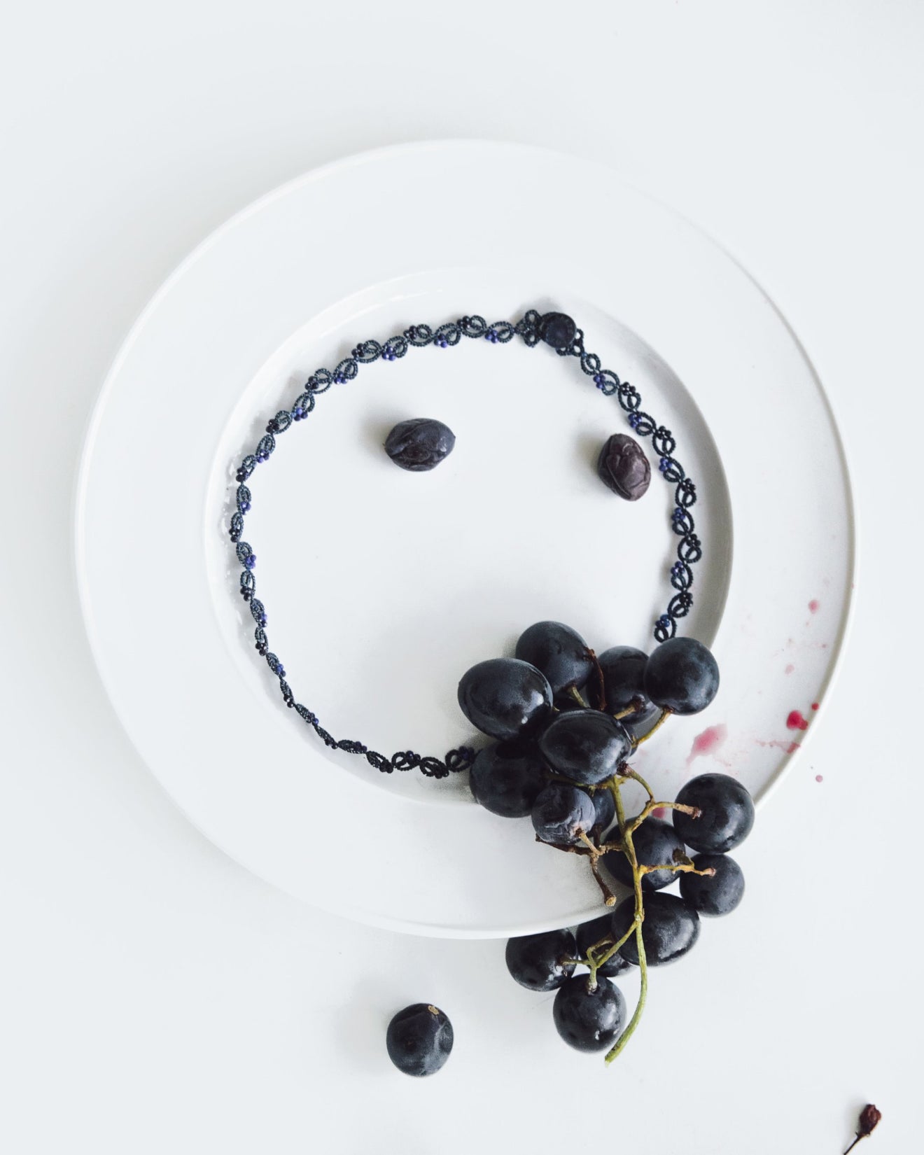 TENNIS SPINEL NECKLACE - LORINA BALTEANU