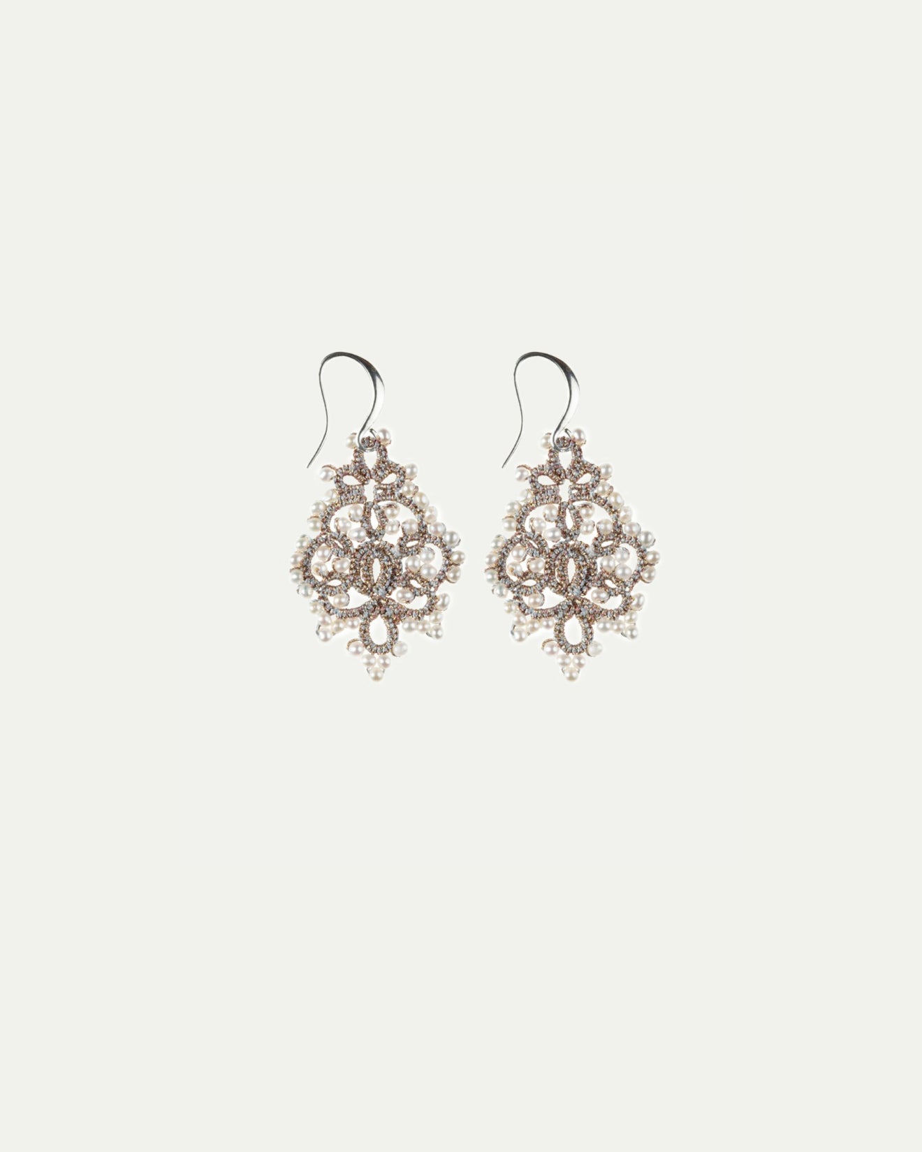 ALEA TRINITY PEARL EARRINGS - LORINA BALTEANU