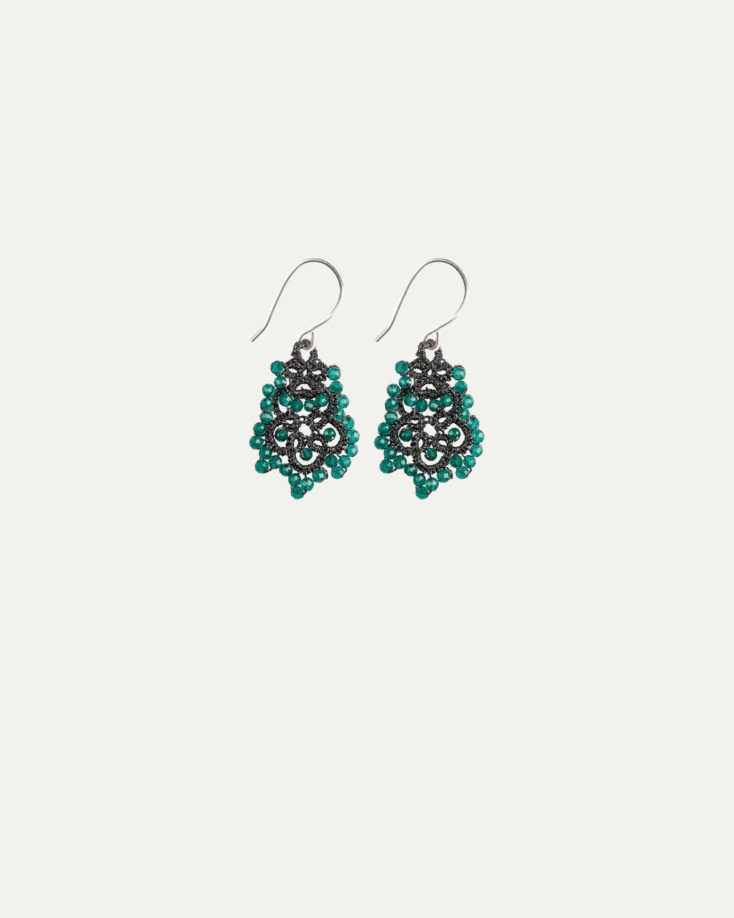 DORA EMERALD EARRINGS - LORINA BALTEANU