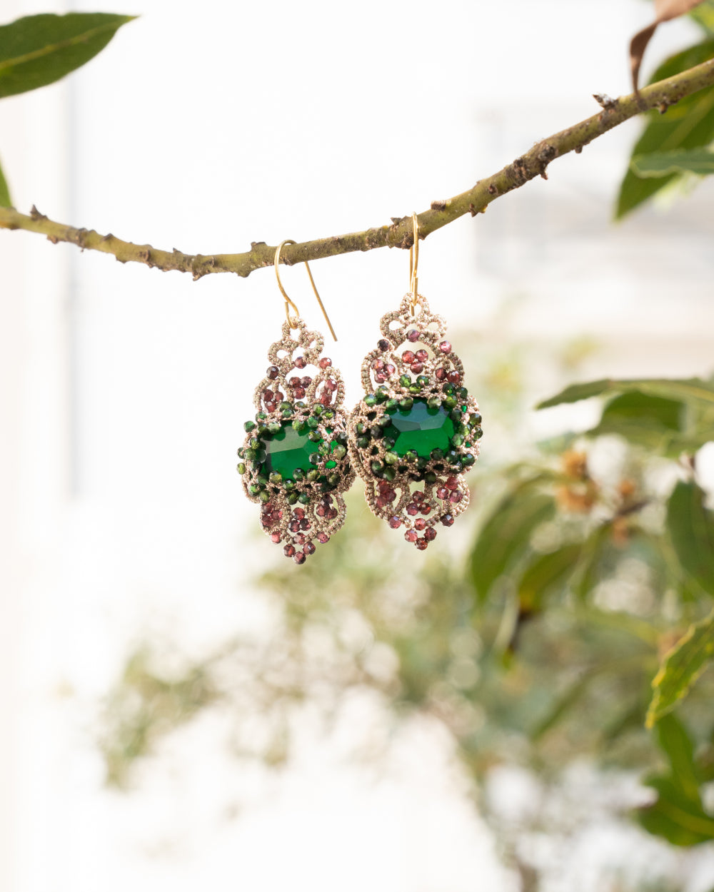 RUTH GRUENFLUSS EARRINGS - LORINA BALTEANU
