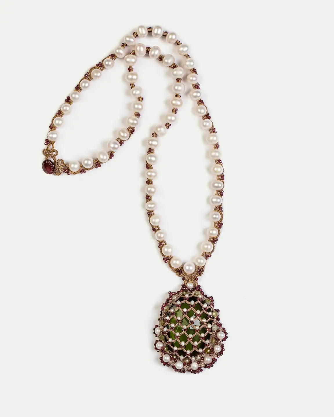 JULIET GREEN PENDANT - LORINA BALTEANU
