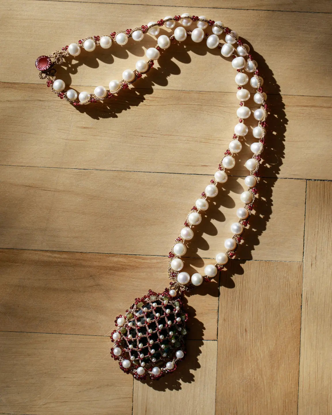 JULIET GREEN PENDANT - LORINA BALTEANU