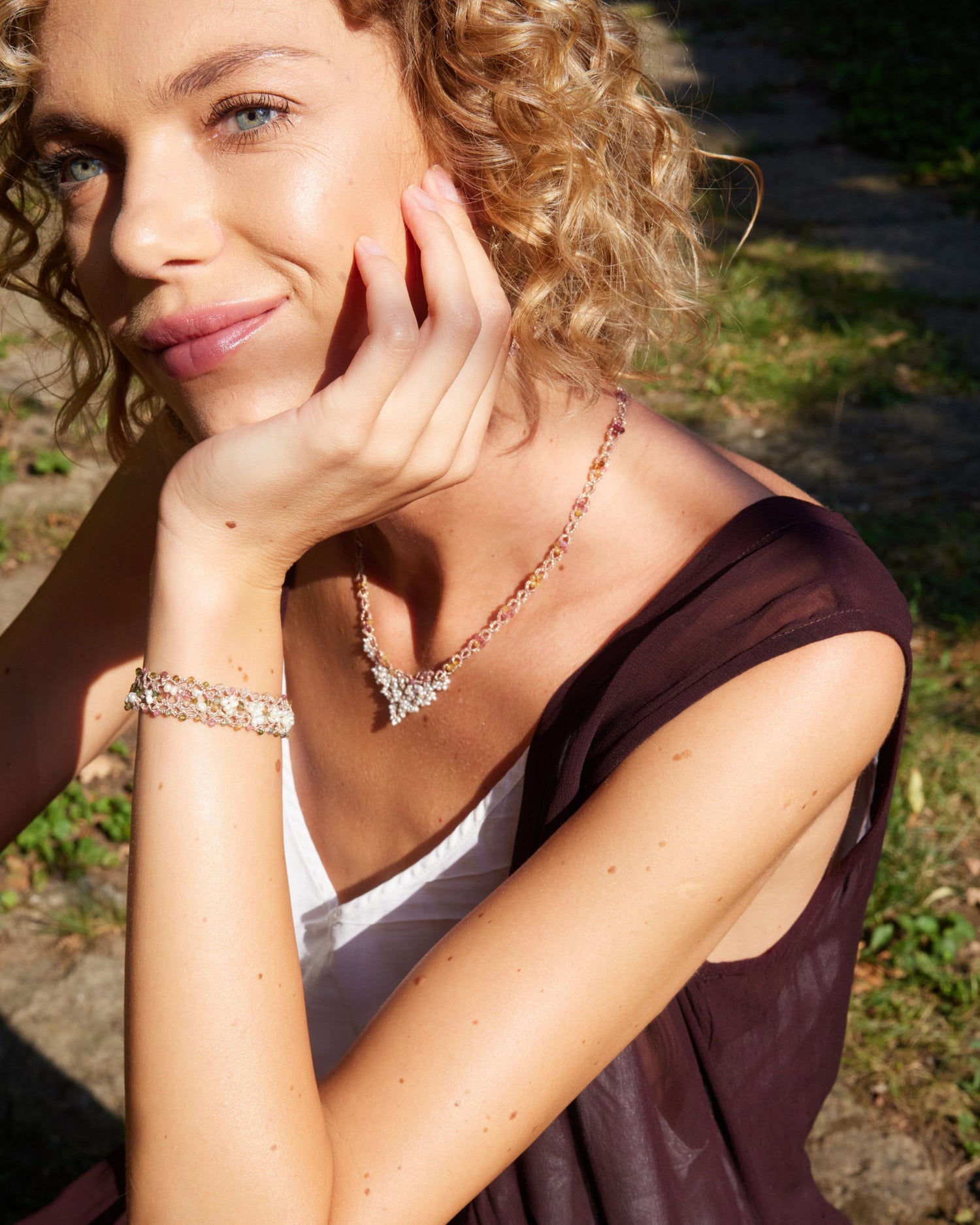 TALIA TOURMALINE NECKLACE - LORINA BALTEANU