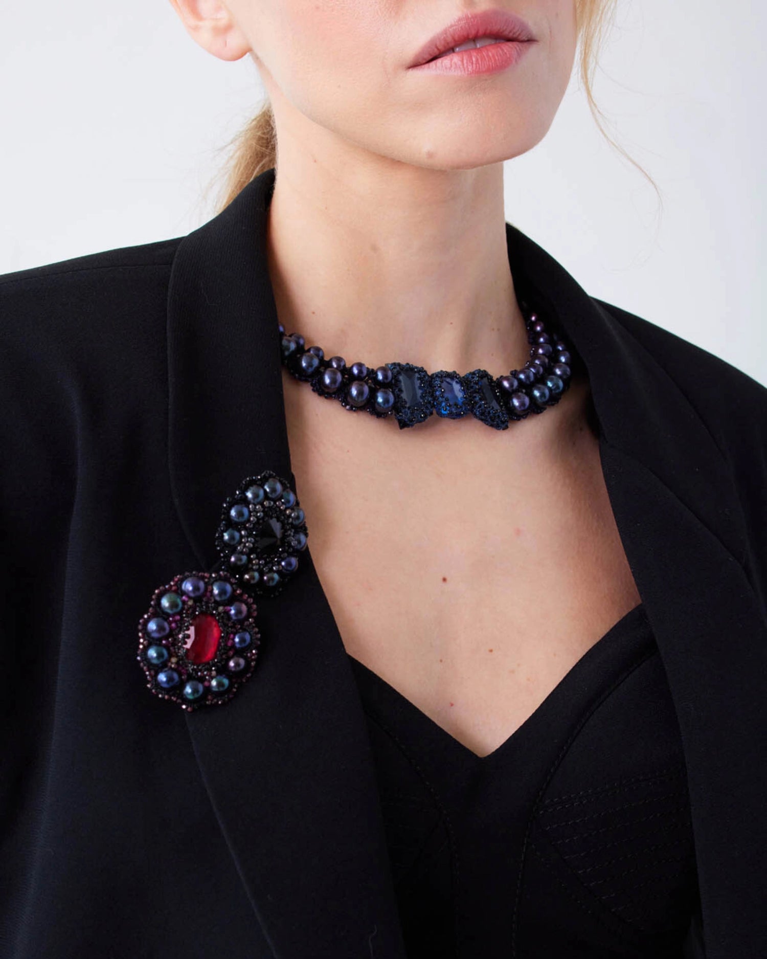 FLORENCE SPINEL BROOCH - LORINA BALTEANU