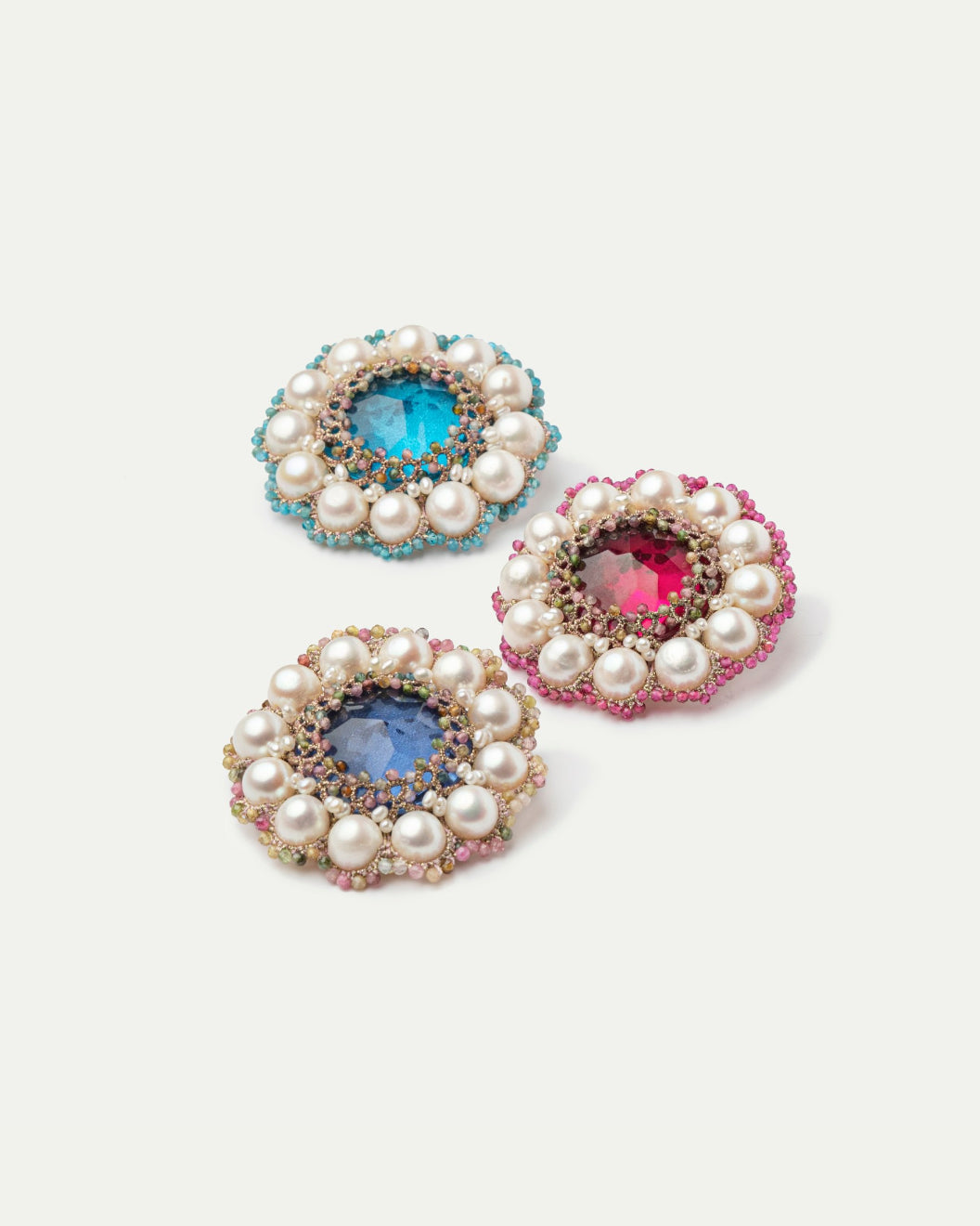 FLORENCE TOURMALINE BROOCH - LORINA BALTEANU