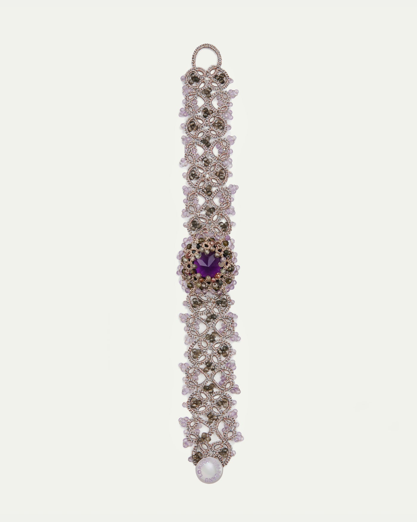 BERTA AMETHYST BRACELET - LORINA BALTEANU