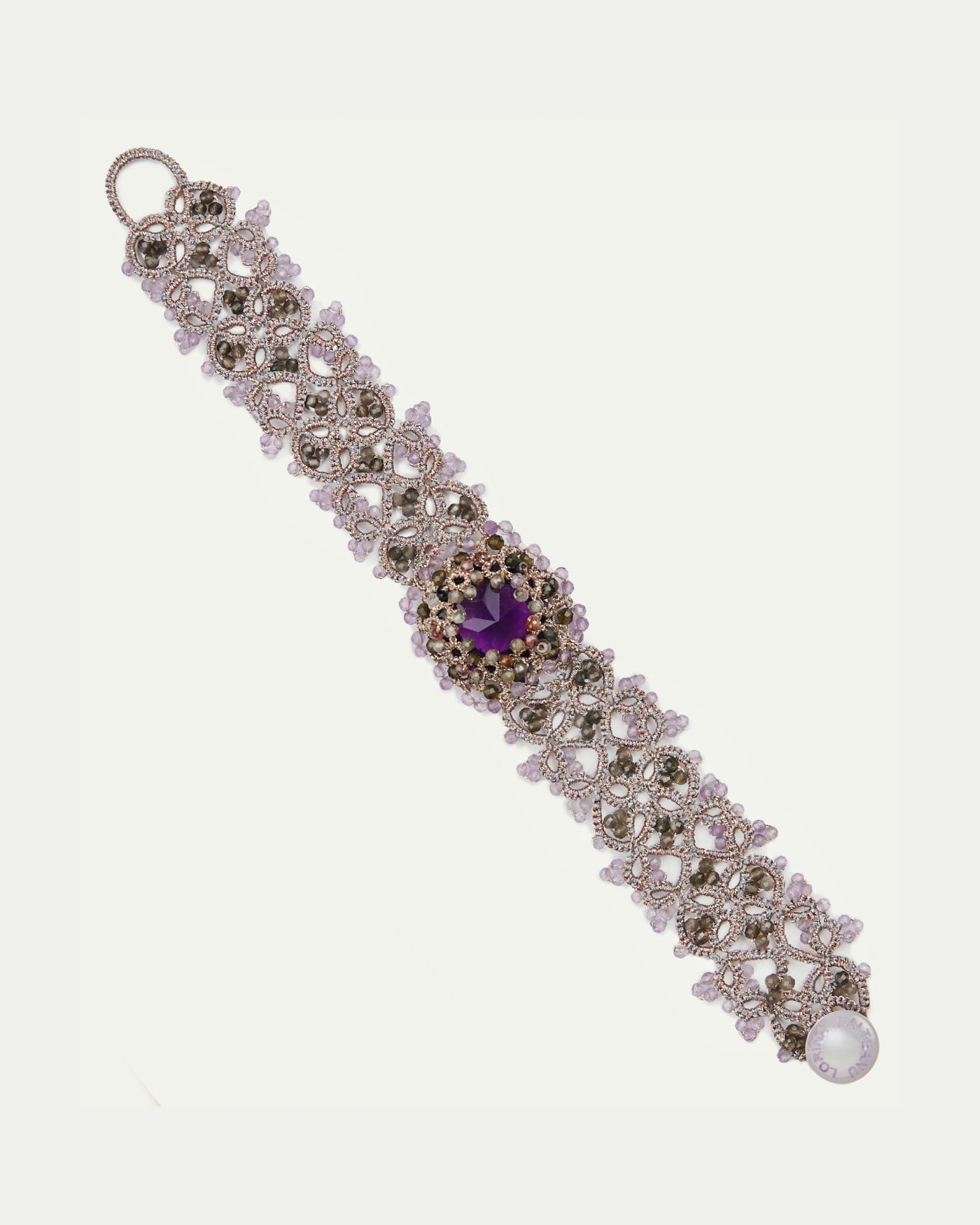 BERTA AMETHYST BRACELET - LORINA BALTEANU