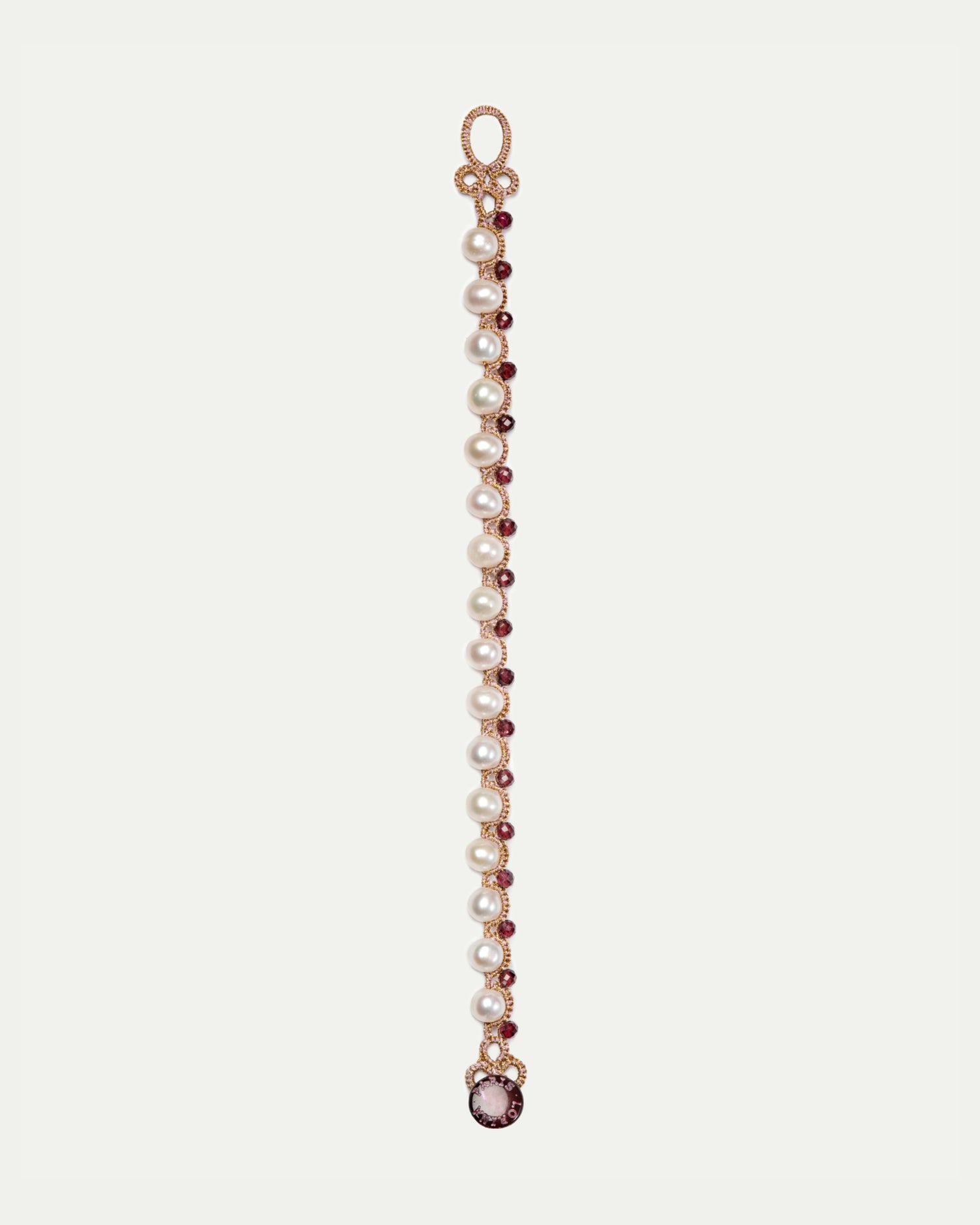 DALLAS GARNET BRACELET - LORINA BALTEANU