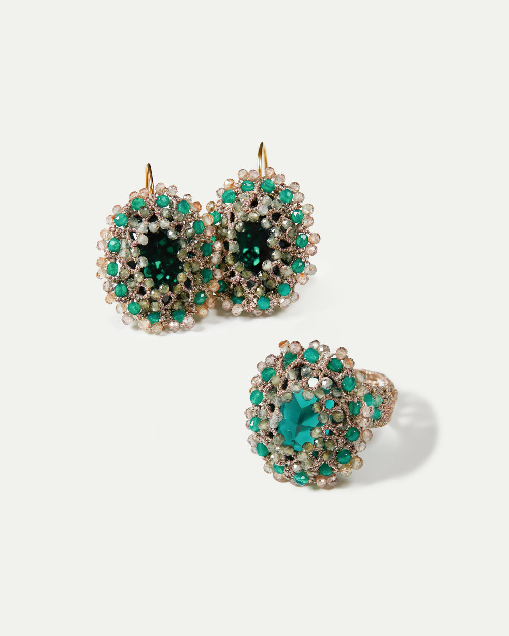 ECATERINA EMERALD RING - LORINA BALTEANU