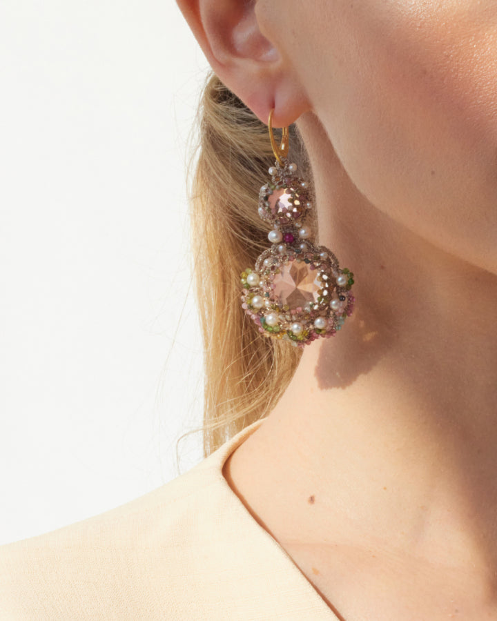 GUINEVERE TOURMALINE EARRINGS - LORINA BALTEANU