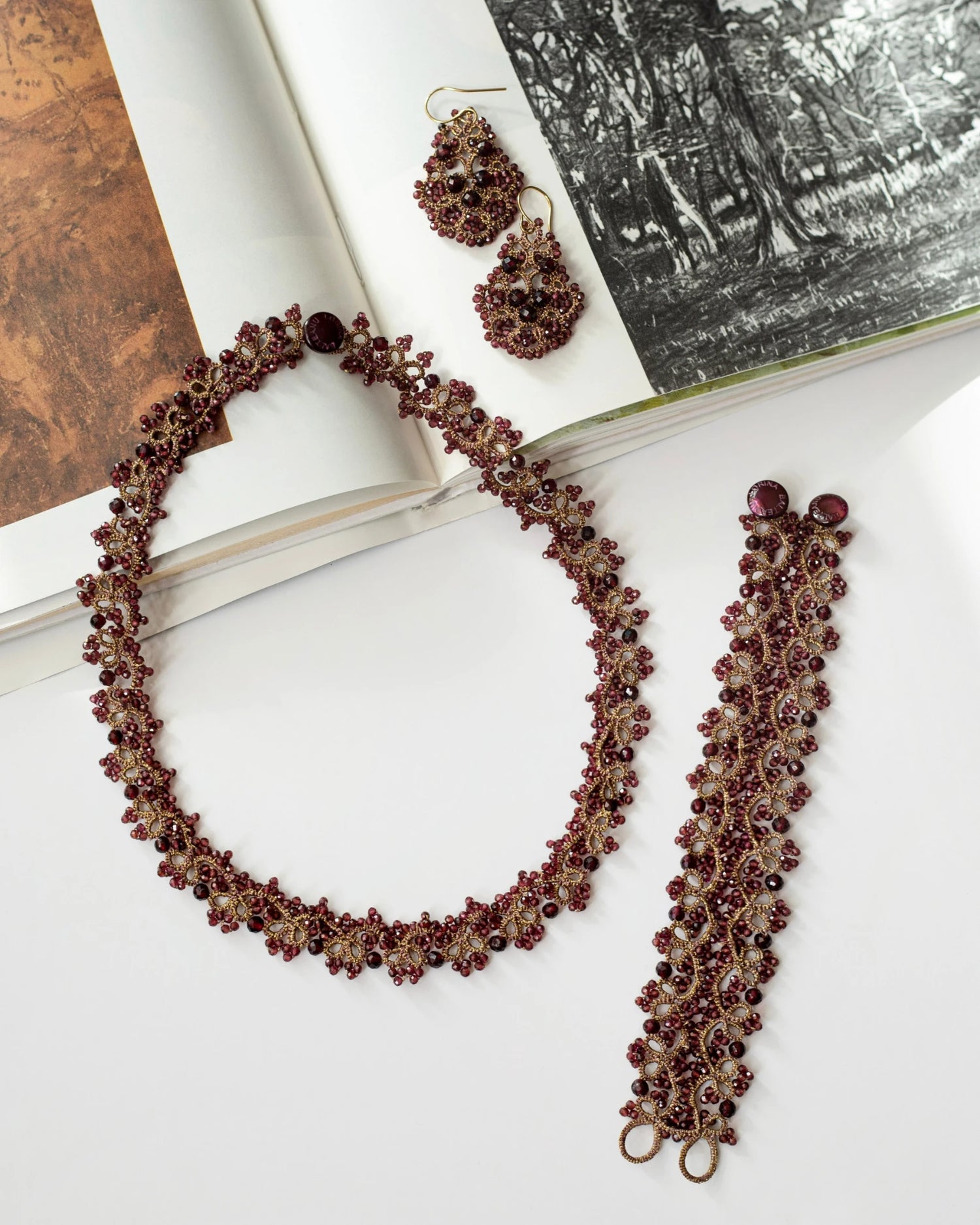JENNIFER GARNET EARRINGS - LORINA BALTEANU
