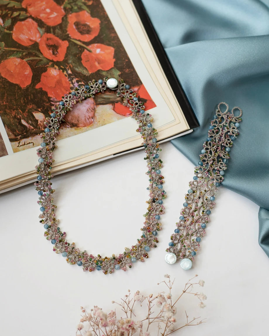 JENNIFER TOURMALINE NECKLACE - LORINA BALTEANU