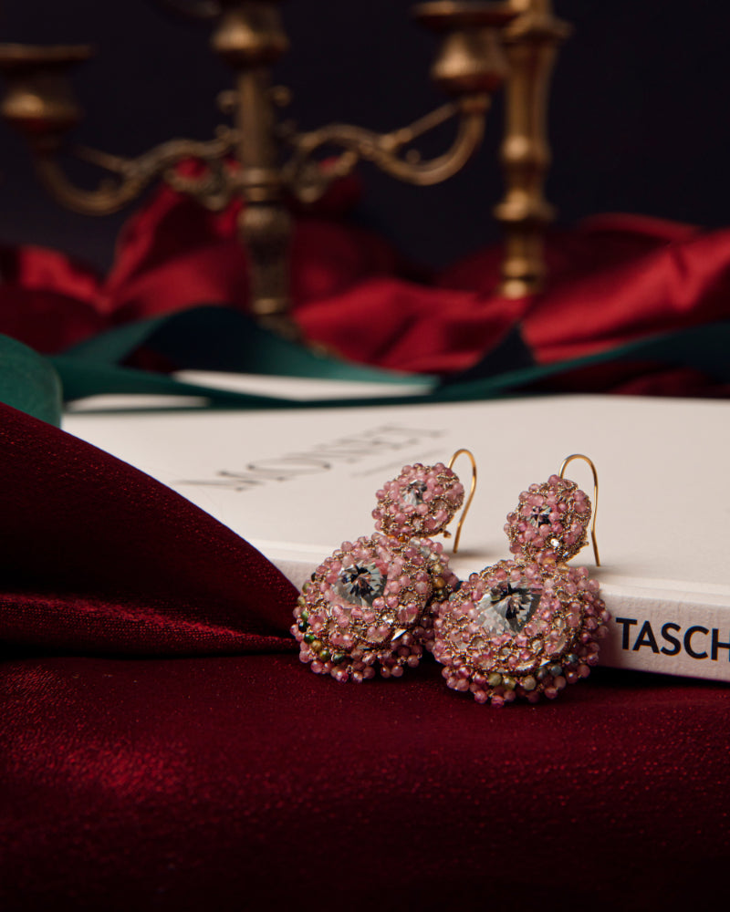 LEA PINK TOURMALINE EARRINGS - LORINA BALTEANU
