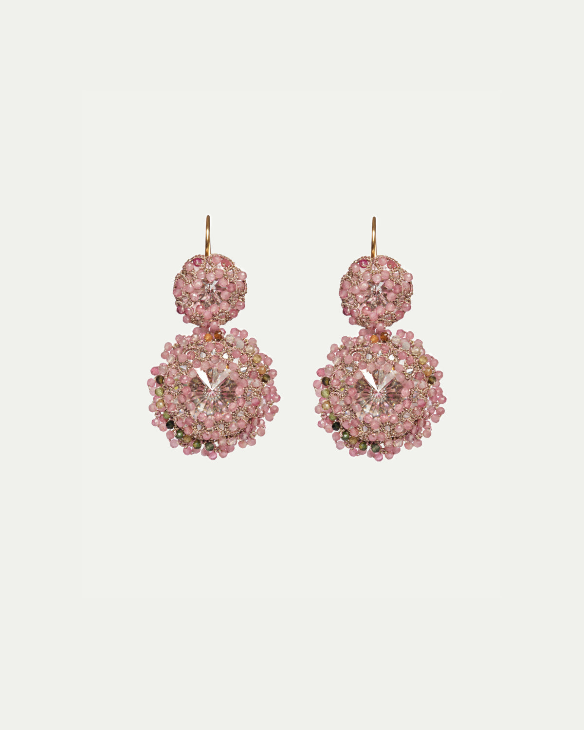 LEA PINK TOURMALINE EARRINGS - LORINA BALTEANU