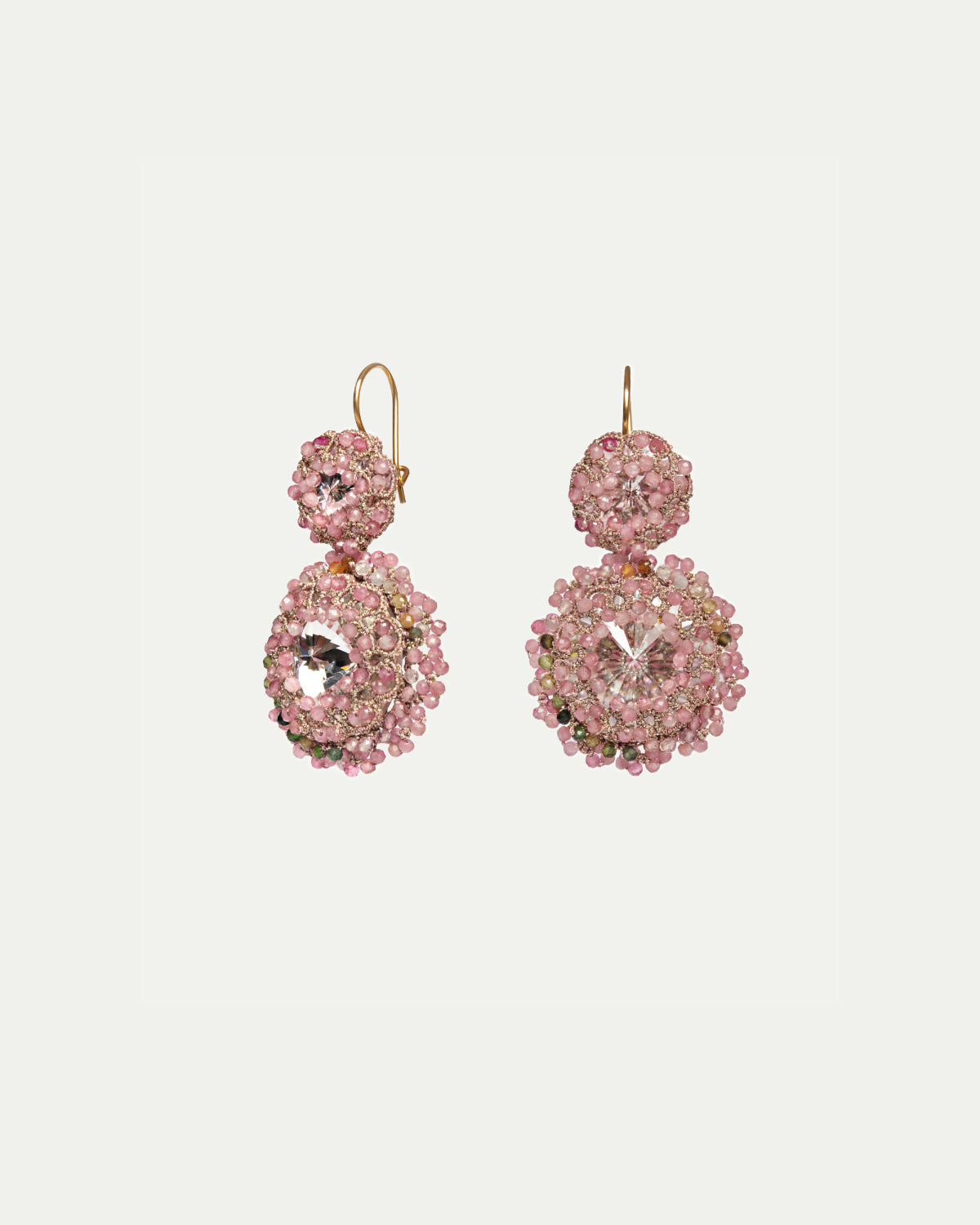 LEA PINK TOURMALINE EARRINGS - LORINA BALTEANU