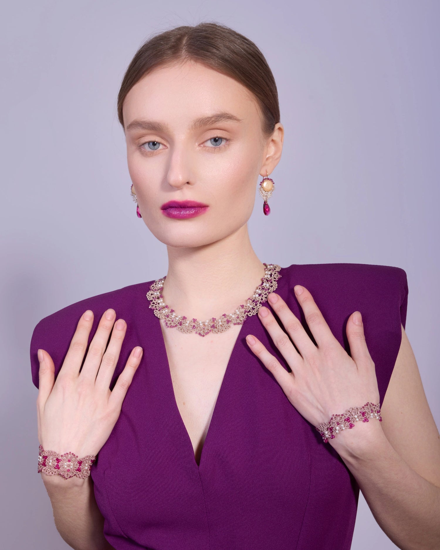 LICA RUBY BRACELET - LORINA BALTEANU